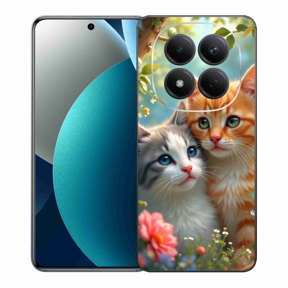 Gelový kryt mmCase na Xiaomi Redmi Note 15 Pro - kočičí láska 2