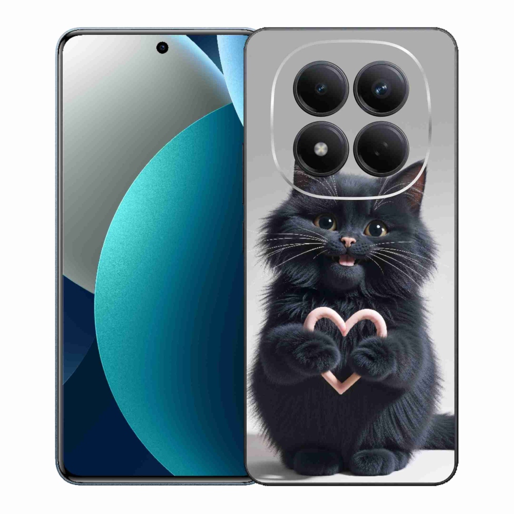 Gelový kryt mmCase na Xiaomi Redmi Note 15 Pro - kočičí láska 3