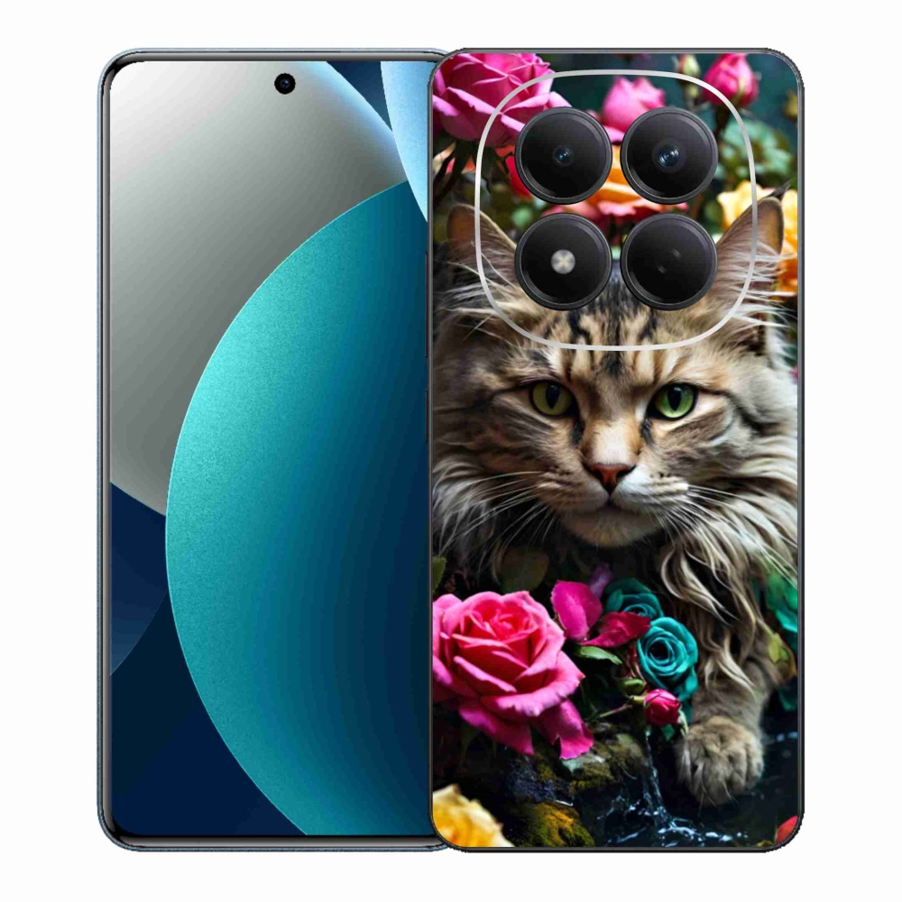 Gelový kryt mmCase na Xiaomi Redmi Note 15 Pro - kočíčí pohled 2