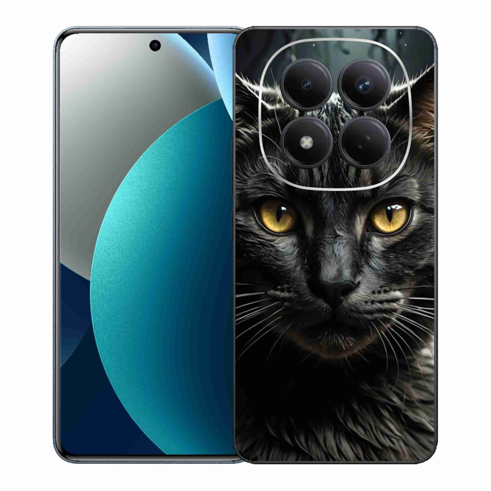 Gelový kryt mmCase na Xiaomi Redmi Note 15 Pro - kočičí pohled 3