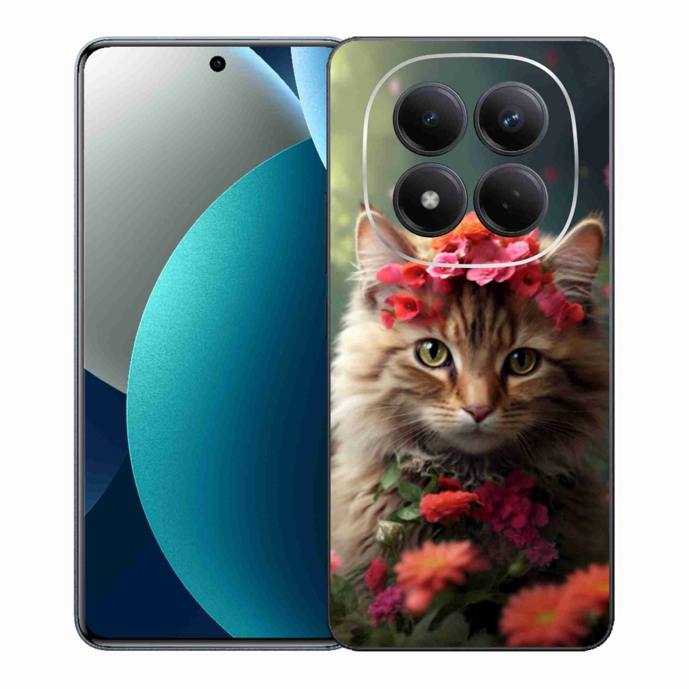 Gelový kryt mmCase na Xiaomi Redmi Note 15 Pro - kočíčí princezna