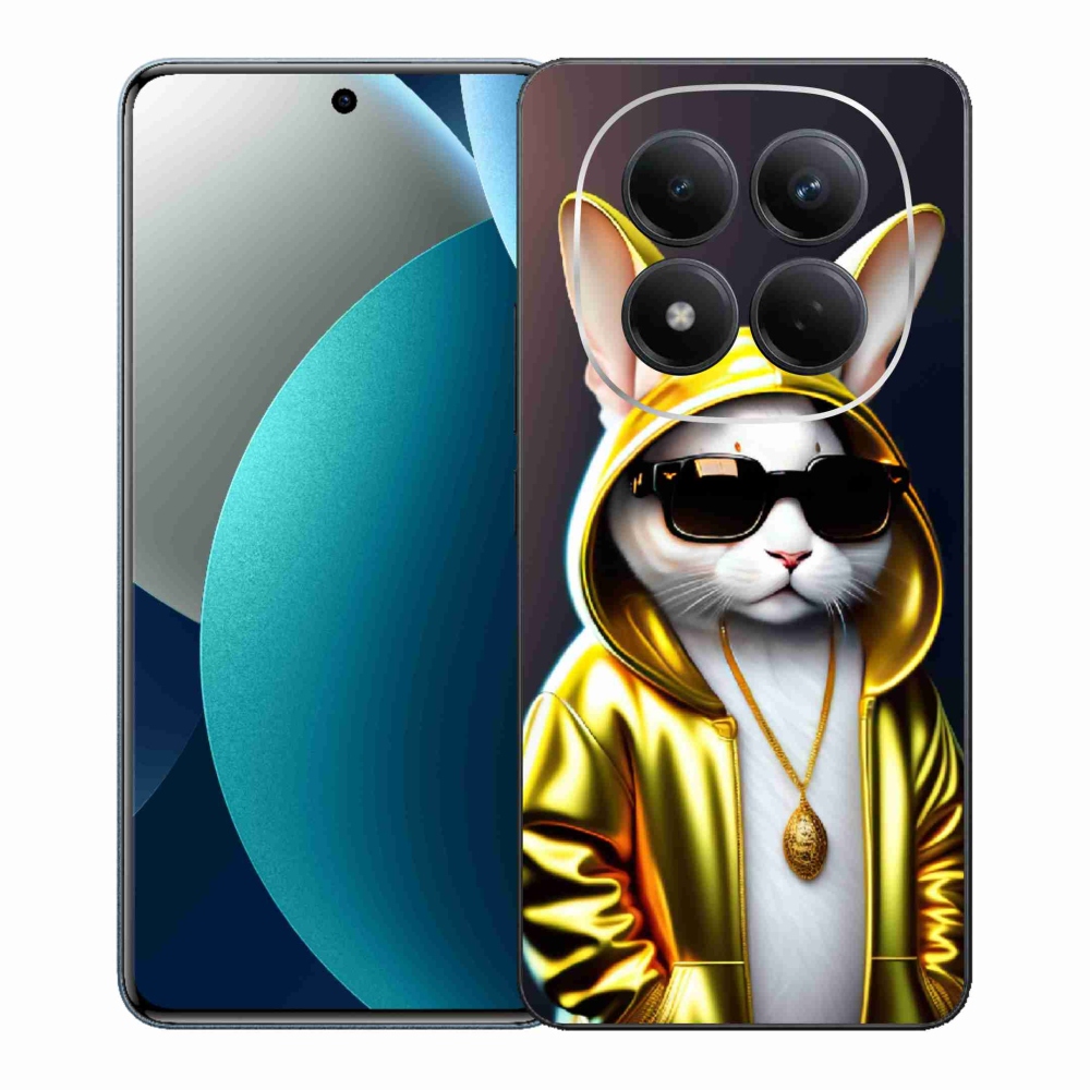 Gelový kryt mmCase na Xiaomi Redmi Note 15 Pro - kočka boss