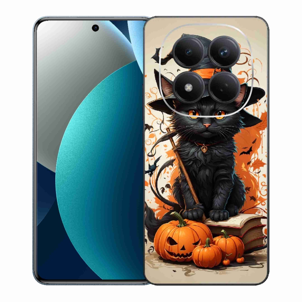 Gelový kryt mmCase na Xiaomi Redmi Note 15 Pro - kocour čaroděj