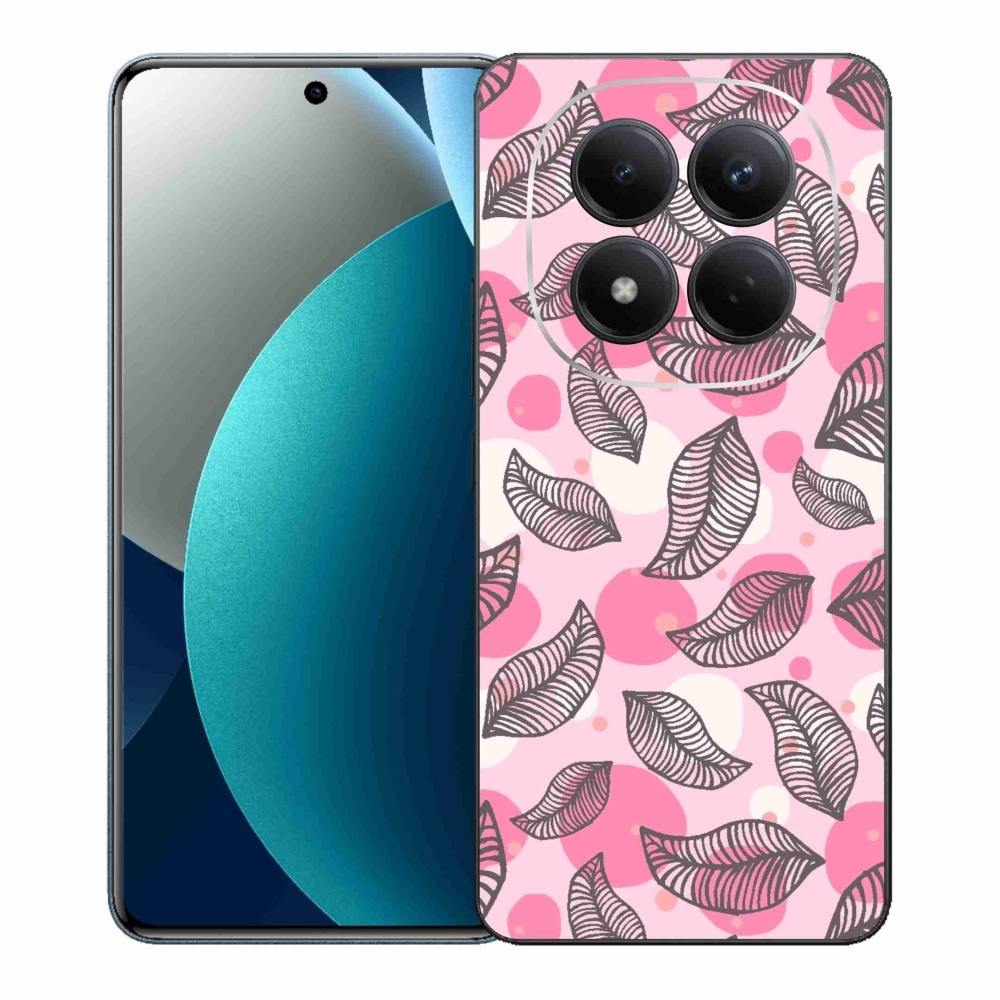 Gelový kryt mmCase na Xiaomi Redmi Note 15 Pro - kreslené padající listy