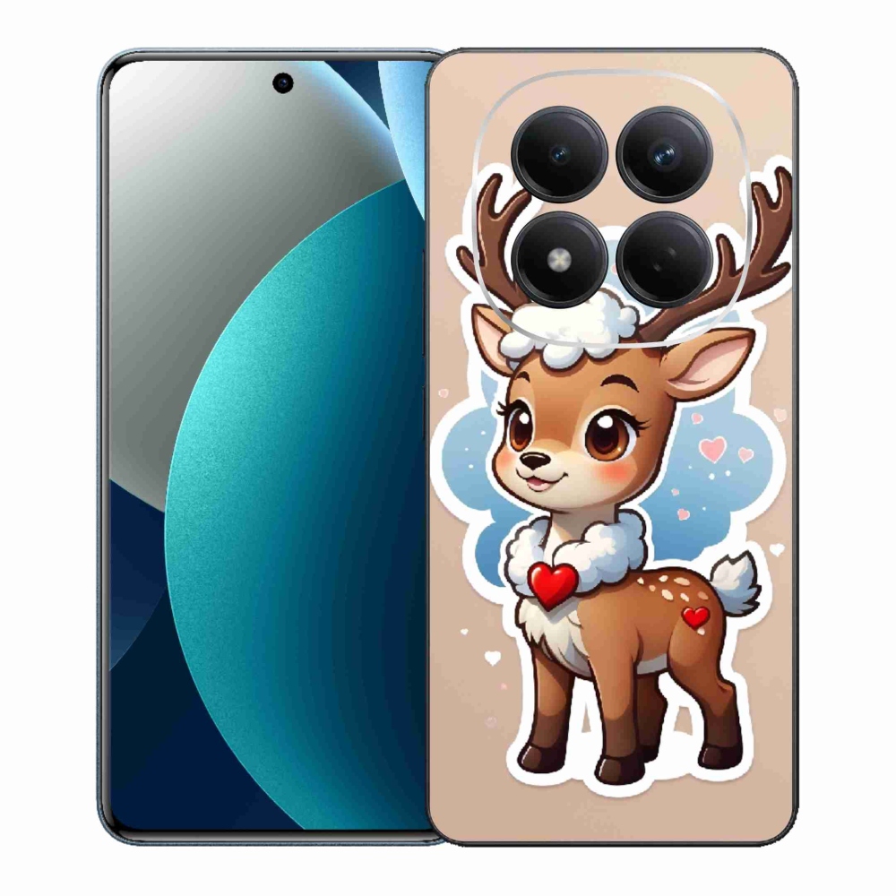 Gelový kryt mmCase na Xiaomi Redmi Note 15 Pro - kreslený sob