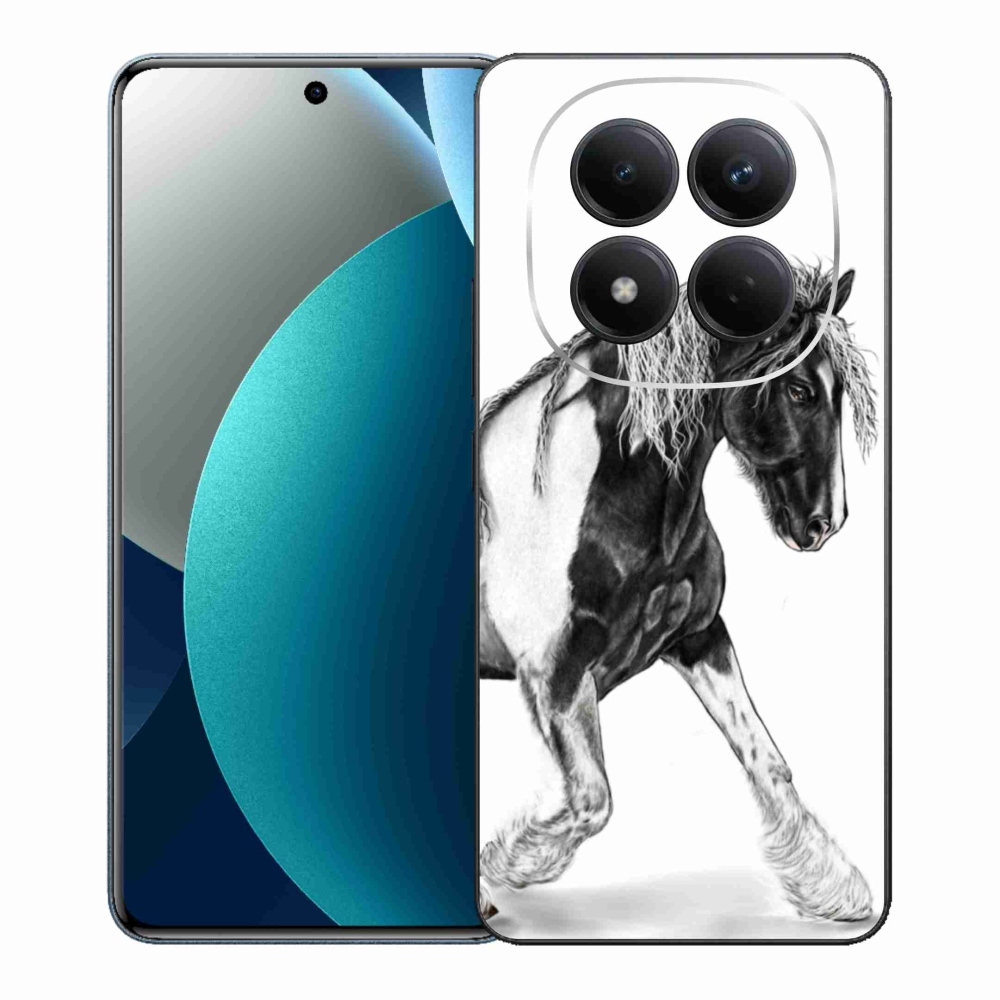 Gelový kryt mmCase na Xiaomi Redmi Note 15 Pro - kůň