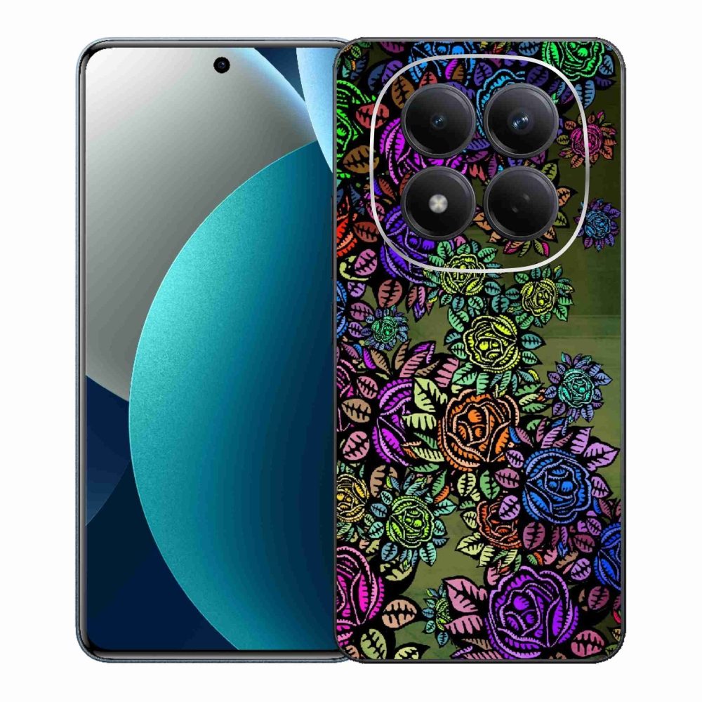 Gelový kryt mmCase na Xiaomi Redmi Note 15 Pro - květiny 6