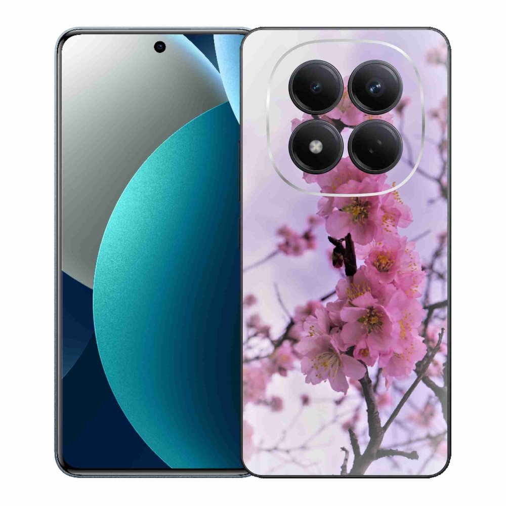 Gelový kryt mmCase na Xiaomi Redmi Note 15 Pro - květiny 7