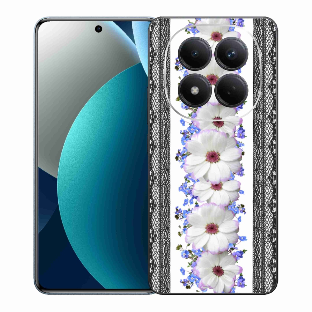 Gelový kryt mmCase na Xiaomi Redmi Note 15 Pro - květiny 8