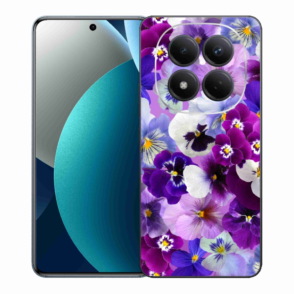 Gelový kryt mmCase na Xiaomi Redmi Note 15 Pro - květiny 9