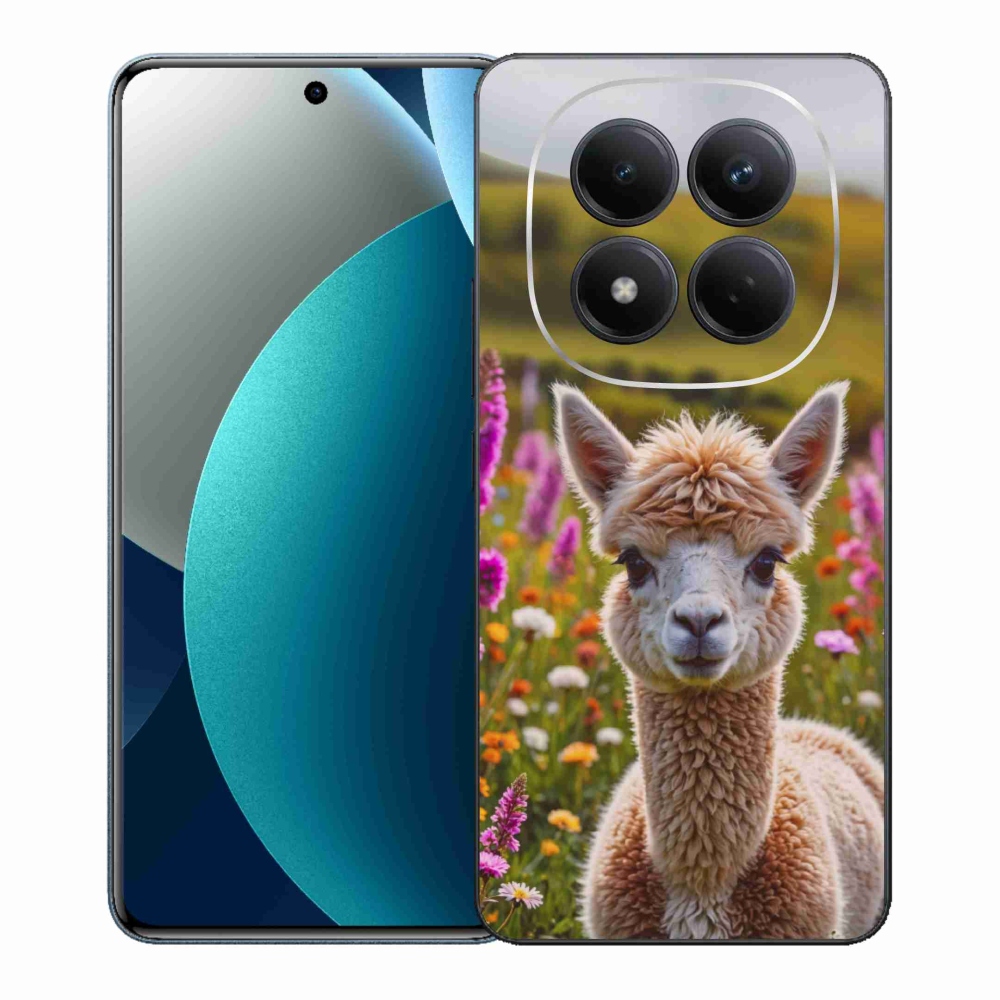 Gelový kryt mmCase na Xiaomi Redmi Note 15 Pro - lama na louce