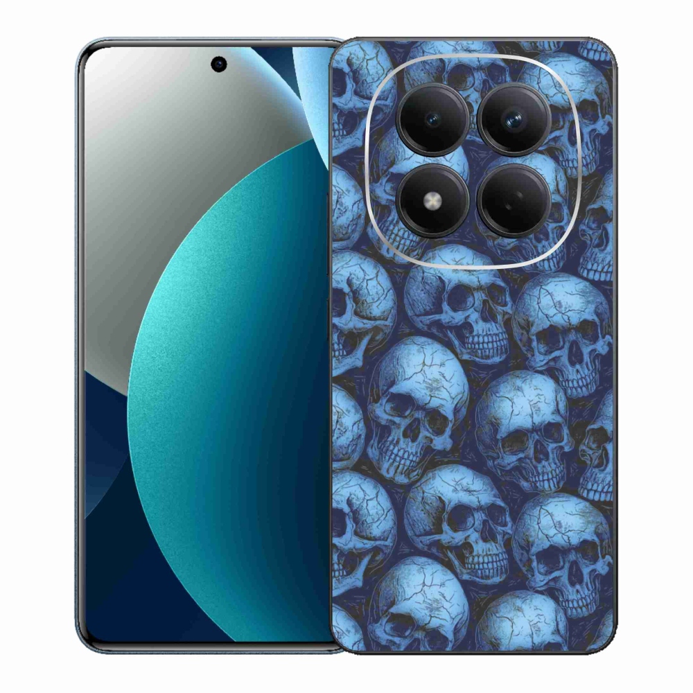 Gelový kryt mmCase na Xiaomi Redmi Note 15 Pro - lebky