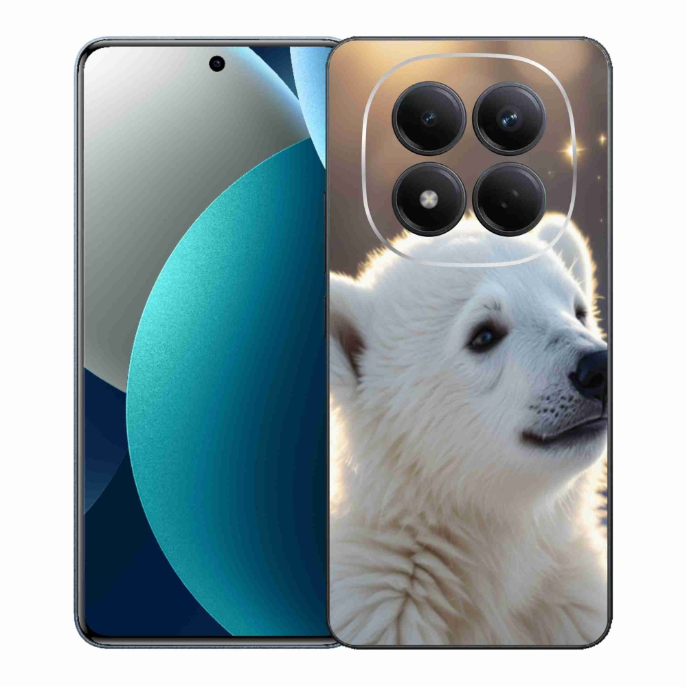Gelový kryt mmCase na Xiaomi Redmi Note 15 Pro - lední medvěd