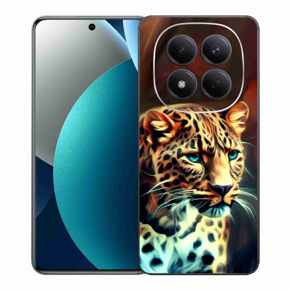 Gelový kryt mmCase na Xiaomi Redmi Note 15 Pro - leopard