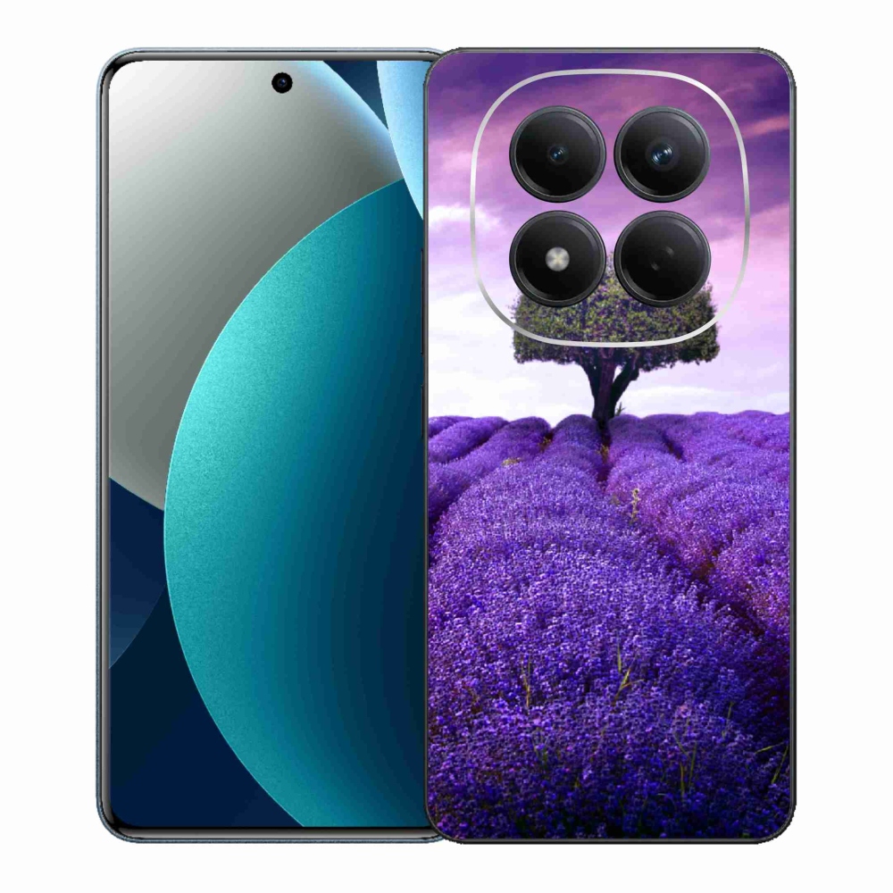 Gelový kryt mmCase na Xiaomi Redmi Note 15 Pro - levandulová louka