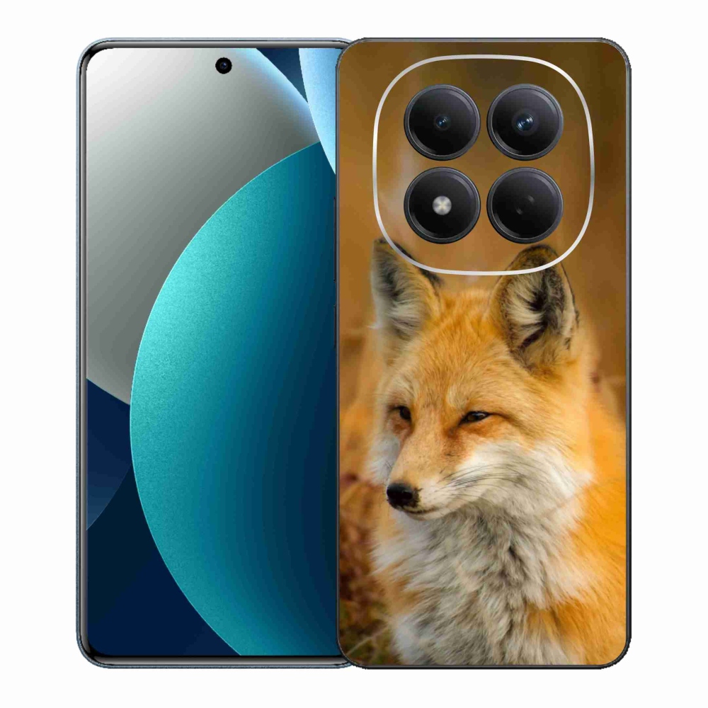 Gelový kryt mmCase na Xiaomi Redmi Note 15 Pro - liška