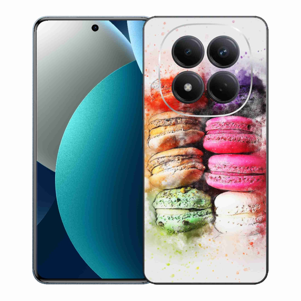 Gelový kryt mmCase na Xiaomi Redmi Note 15 Pro - makrónky