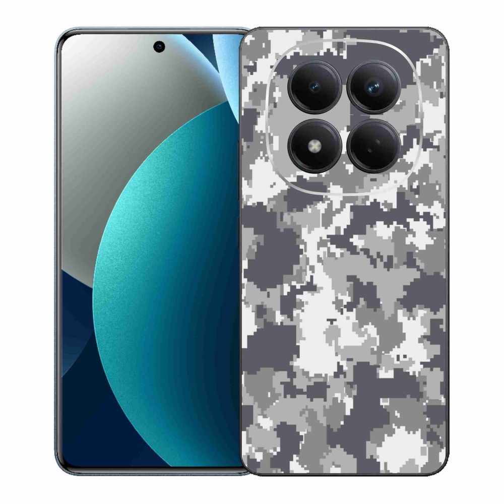 Gelový kryt mmCase na Xiaomi Redmi Note 15 Pro - maskáčový vzor 2