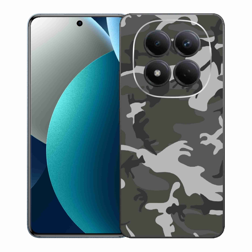 Gelový kryt mmCase na Xiaomi Redmi Note 15 Pro - maskáčový vzor