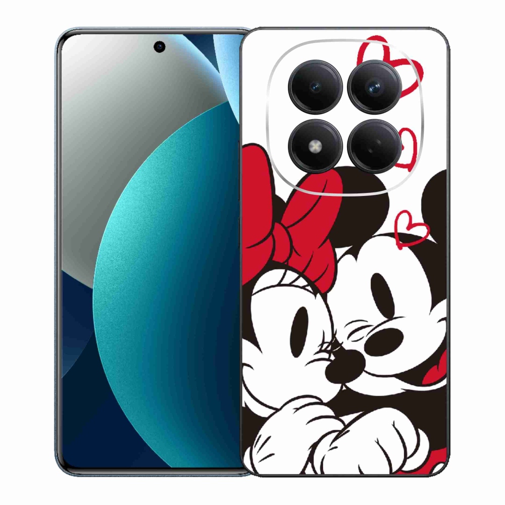 Gelový kryt mmCase na Xiaomi Redmi Note 15 Pro - minnie a mickey