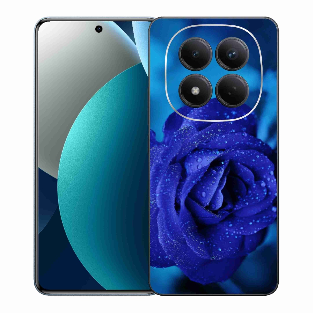 Gelový kryt mmCase na Xiaomi Redmi Note 15 Pro - modrá růže