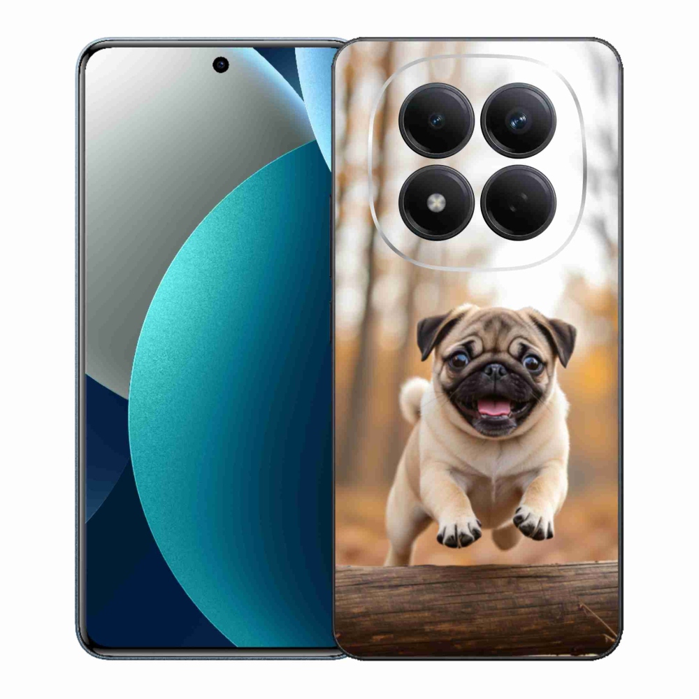 Gelový kryt mmCase na Xiaomi Redmi Note 15 Pro - mops 2