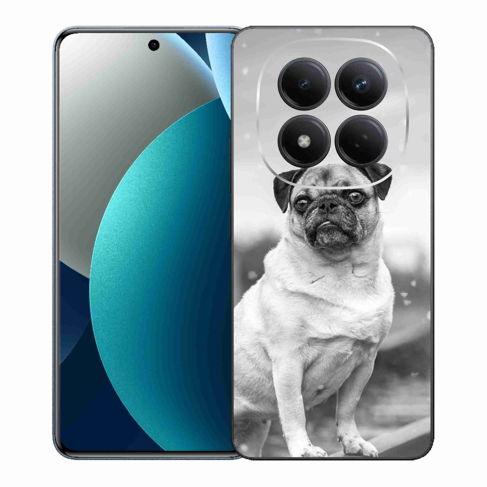 Gelový kryt mmCase na Xiaomi Redmi Note 15 Pro - mops