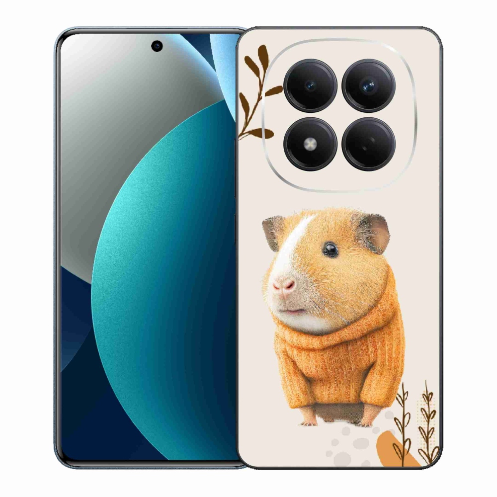 Gelový kryt mmCase na Xiaomi Redmi Note 15 Pro - morče ve svetru