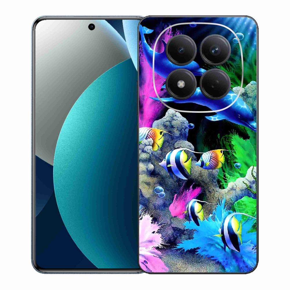 Gelový kryt mmCase na Xiaomi Redmi Note 15 Pro - mořský svět