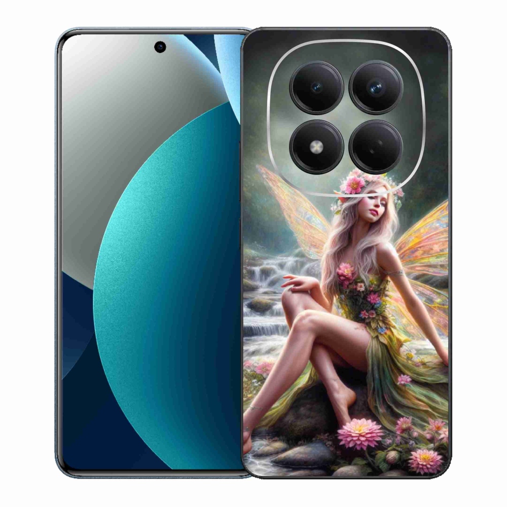 Gelový kryt mmCase na Xiaomi Redmi Note 15 Pro - motýlí žena 1