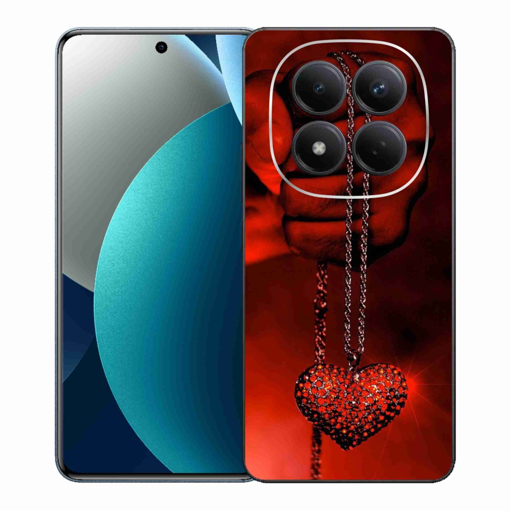 Gelový kryt mmCase na Xiaomi Redmi Note 15 Pro - náhrdelník