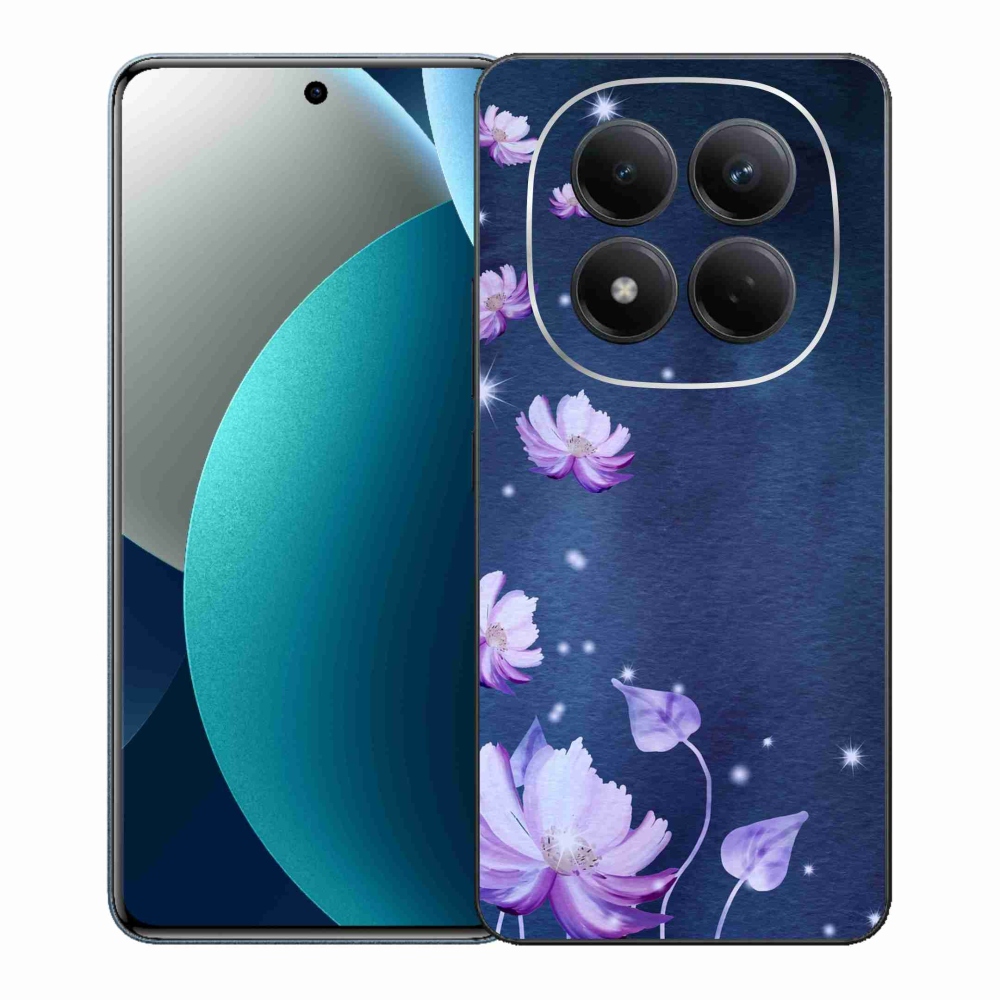 Gelový kryt mmCase na Xiaomi Redmi Note 15 Pro - padající květy