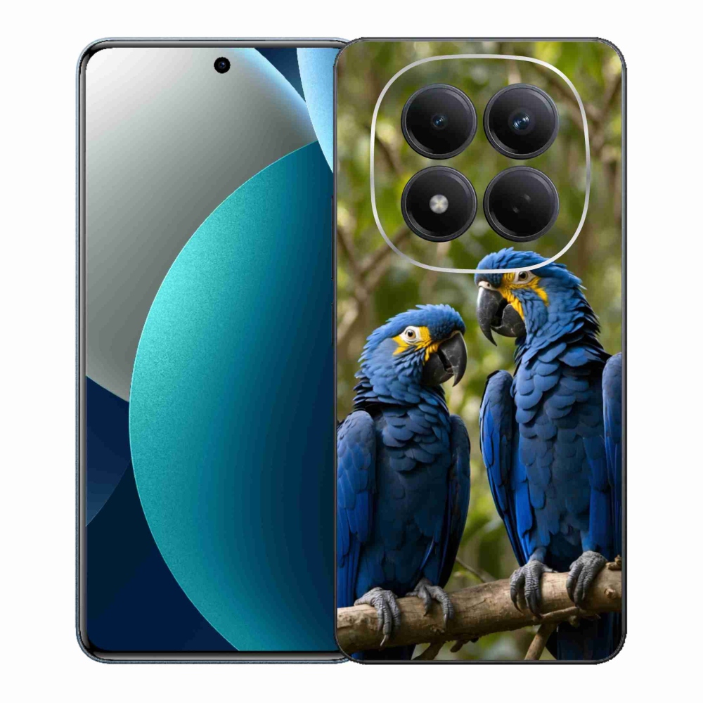 Gelový kryt mmCase na Xiaomi Redmi Note 15 Pro - papouščí duo