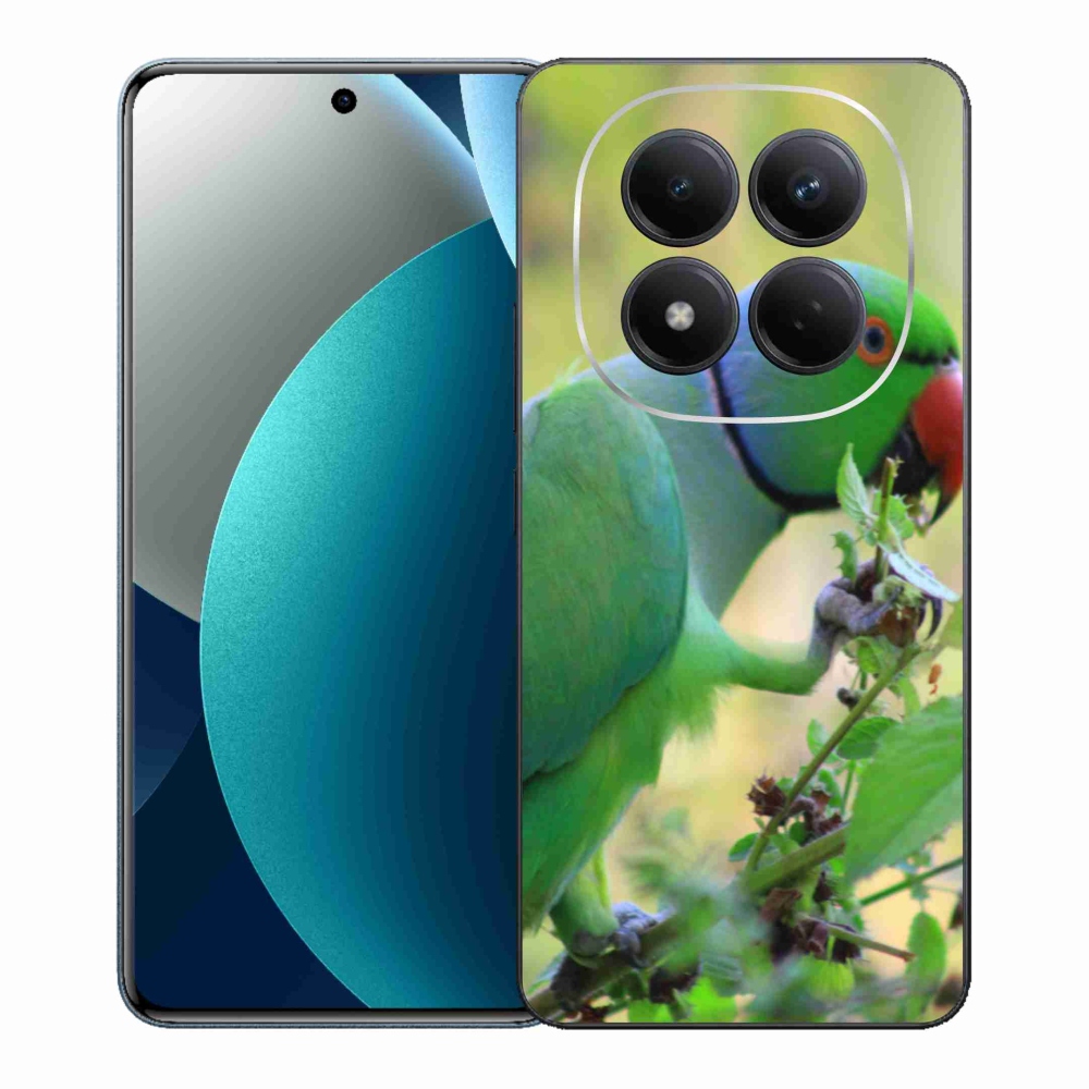 Gelový kryt mmCase na Xiaomi Redmi Note 15 Pro - papoušek alexandr