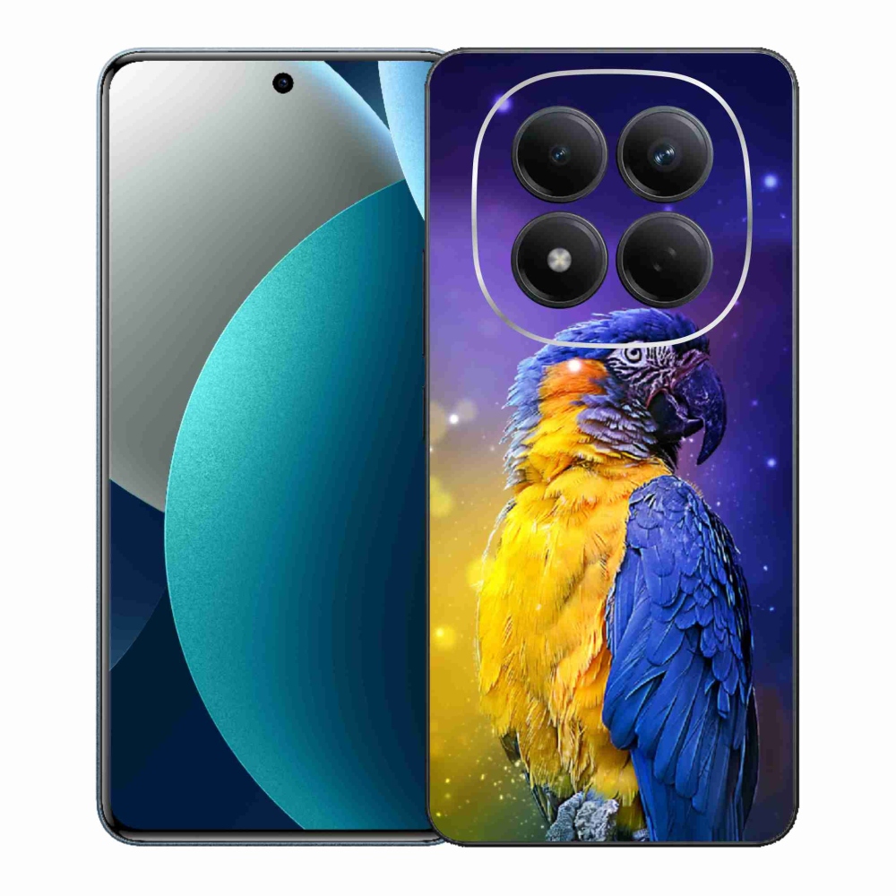 Gelový kryt mmCase na Xiaomi Redmi Note 15 Pro - papoušek ara 1