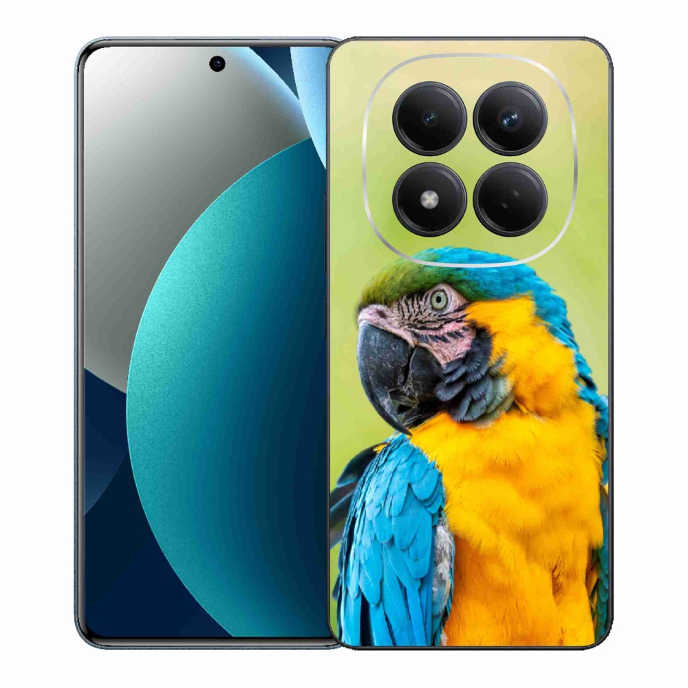 Gelový kryt mmCase na Xiaomi Redmi Note 15 Pro - papoušek ara 2