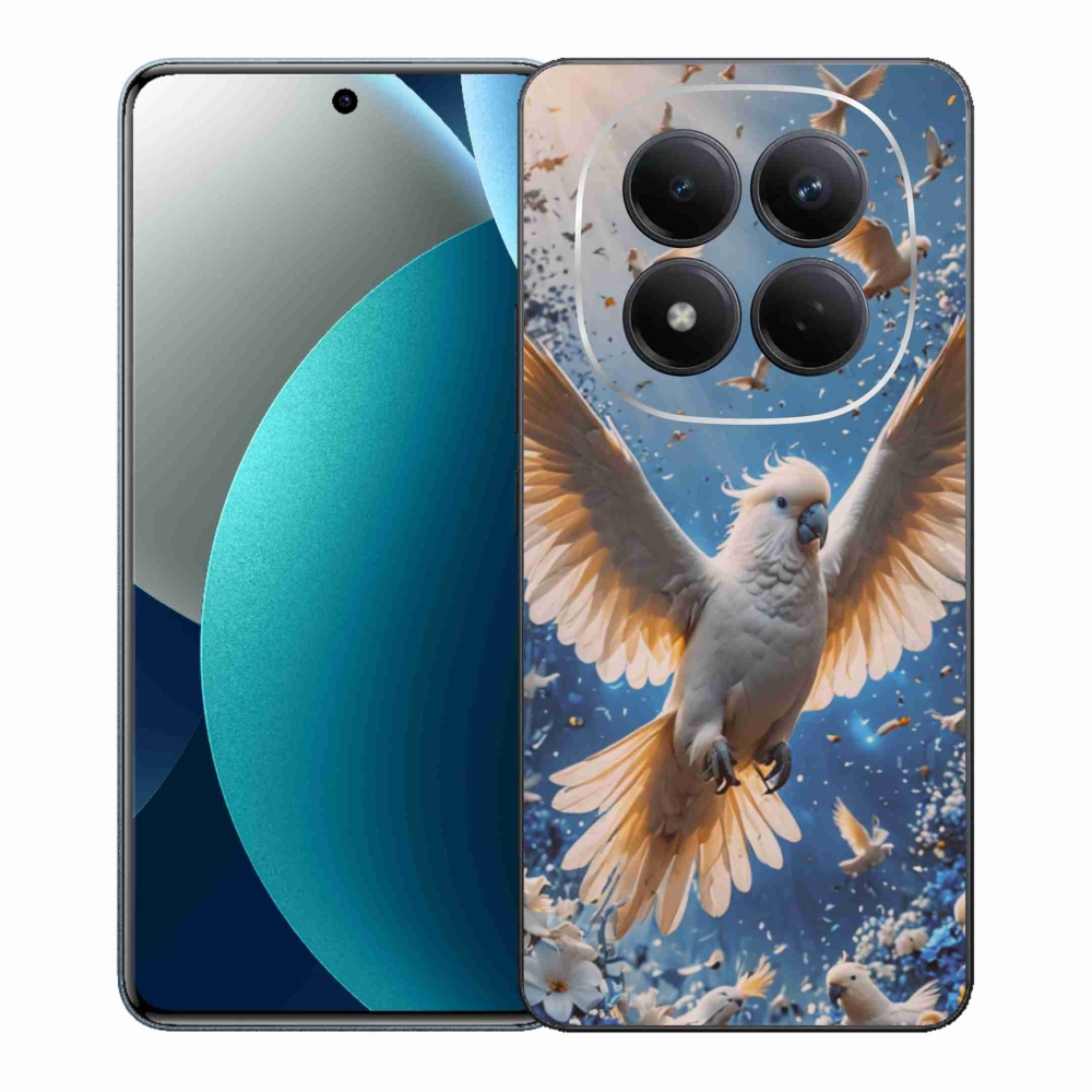 Gelový kryt mmCase na Xiaomi Redmi Note 15 Pro - papoušek kakadu