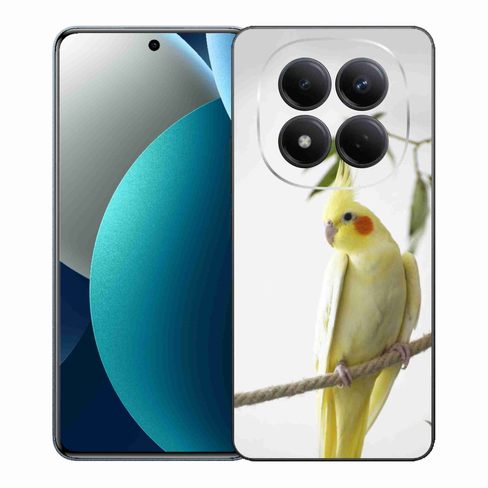 Gelový kryt mmCase na Xiaomi Redmi Note 15 Pro - papoušek korela chocholatá