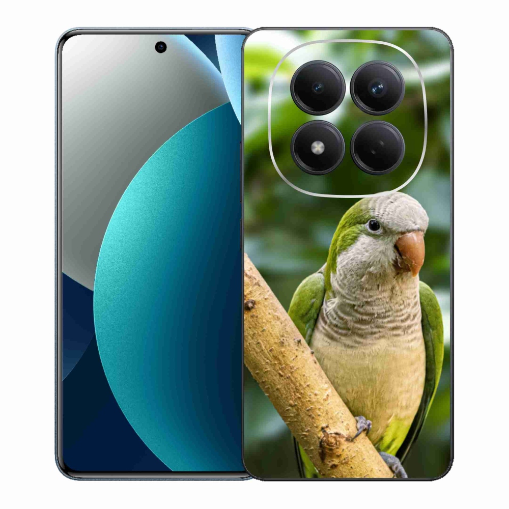Gelový kryt mmCase na Xiaomi Redmi Note 15 Pro - papoušek mníšek
