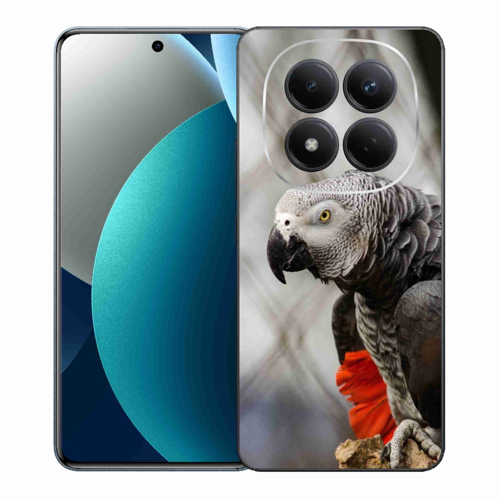 Gelový kryt mmCase na Xiaomi Redmi Note 15 Pro - papoušek žako 3