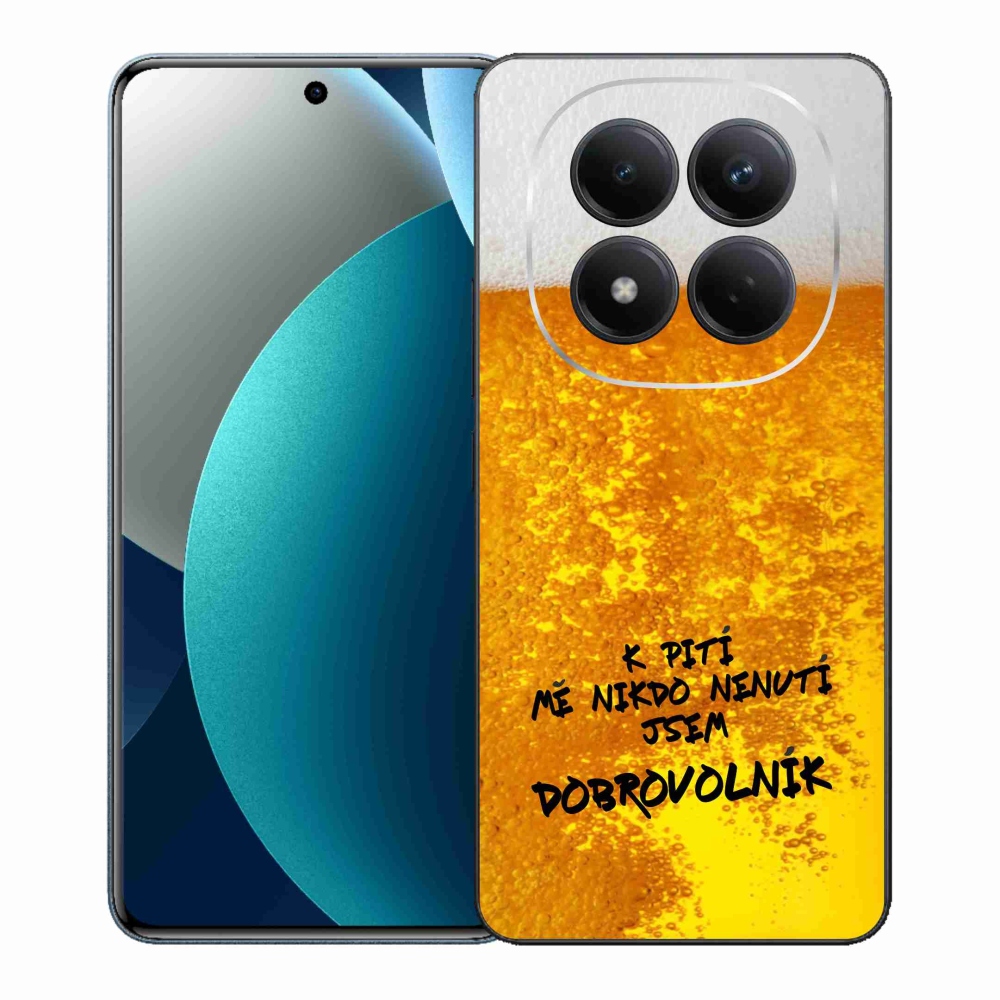 Gelový kryt mmCase na Xiaomi Redmi Note 15 Pro - pivní motiv 4