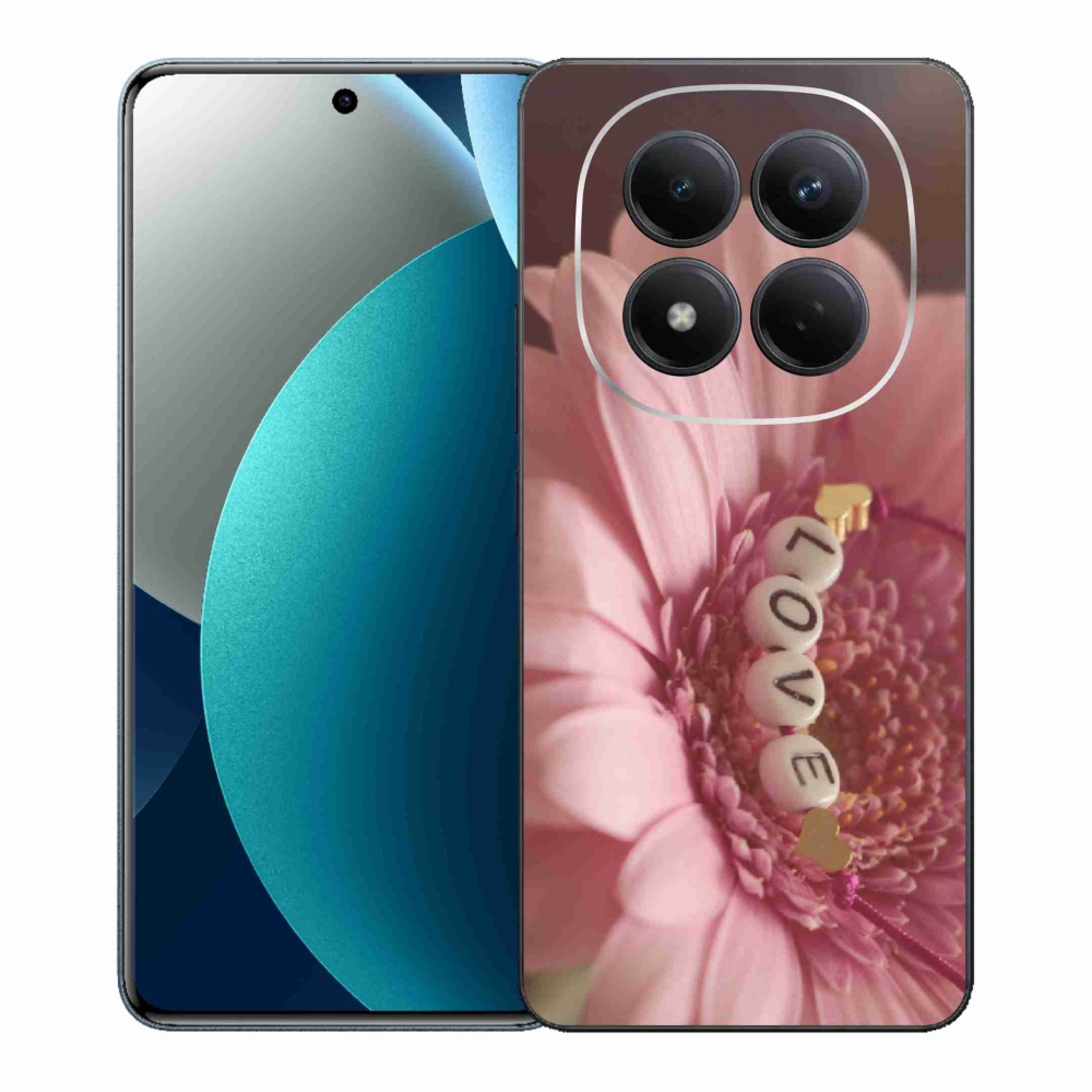 Gelový kryt mmCase na Xiaomi Redmi Note 15 Pro - přívěsek love