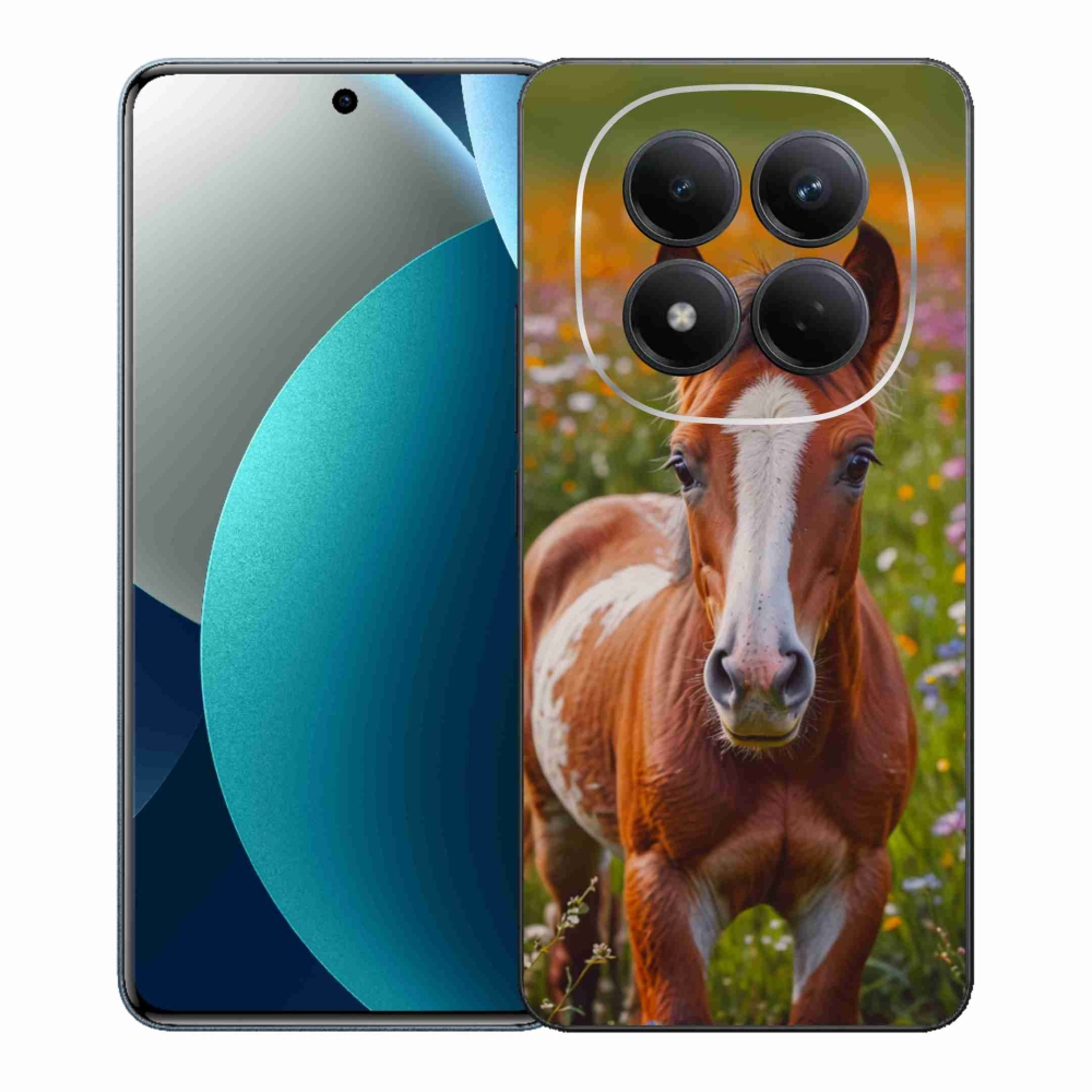 Gelový kryt mmCase na Xiaomi Redmi Note 15 Pro - roztomilé hříbě