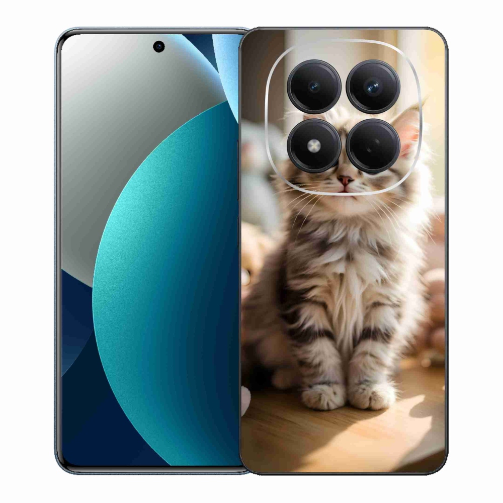 Gelový kryt mmCase na Xiaomi Redmi Note 15 Pro - roztomilé kotě 10