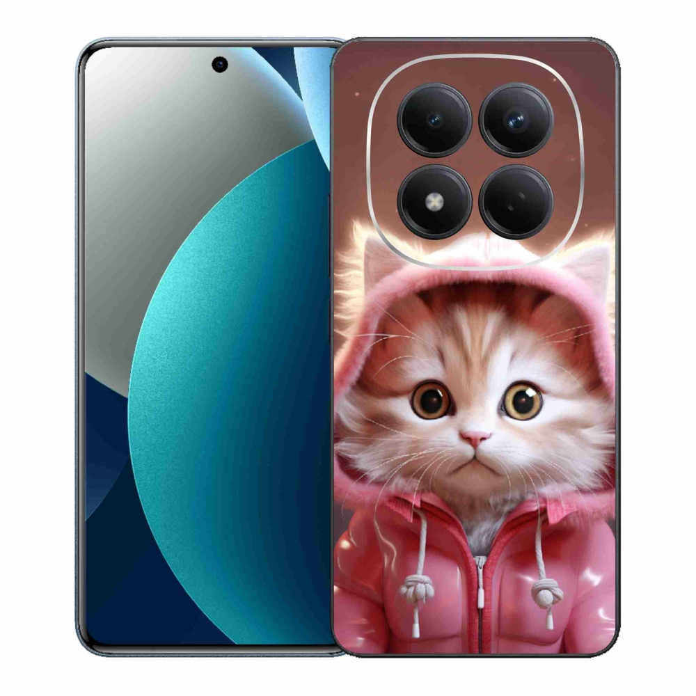 Gelový kryt mmCase na Xiaomi Redmi Note 15 Pro - roztomilé kotě 3