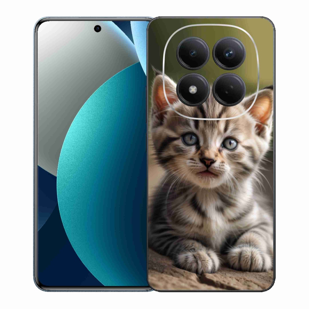 Gelový kryt mmCase na Xiaomi Redmi Note 15 Pro - roztomilé kotě 9