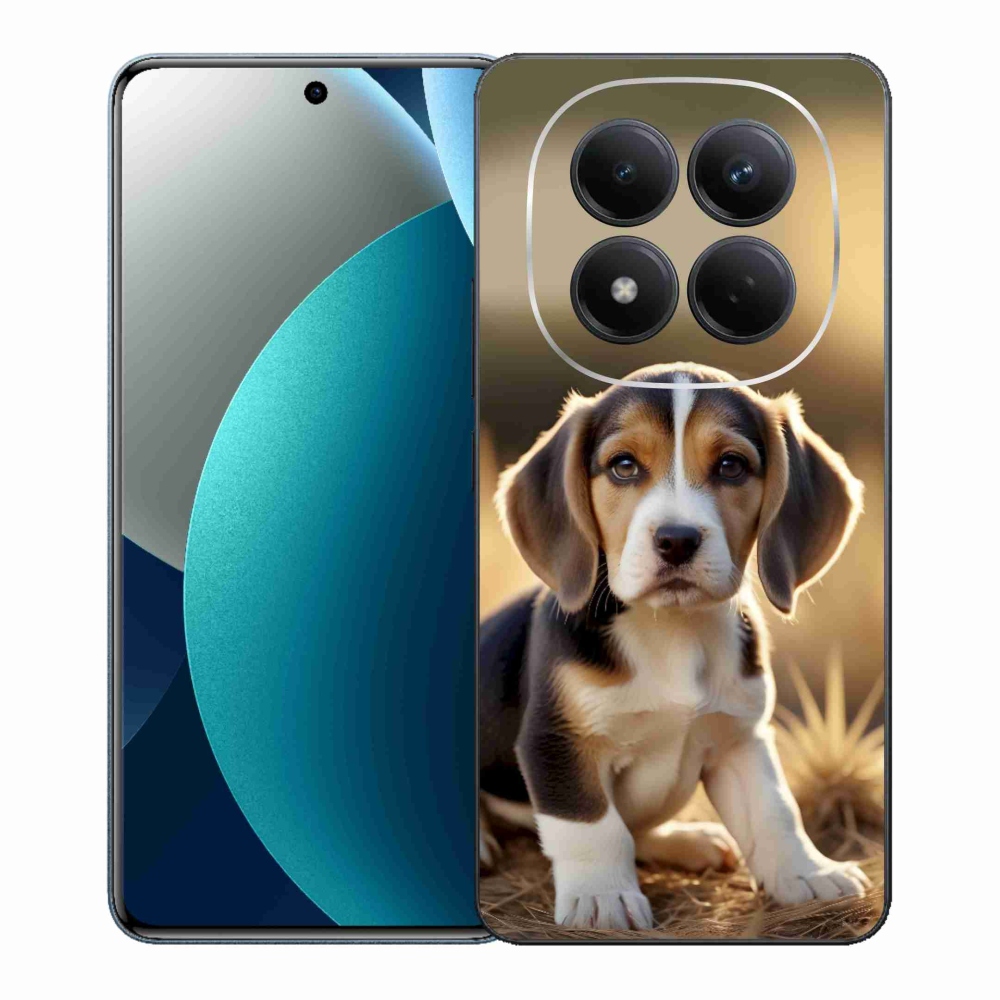 Gelový kryt mmCase na Xiaomi Redmi Note 15 Pro - roztomilý bígl