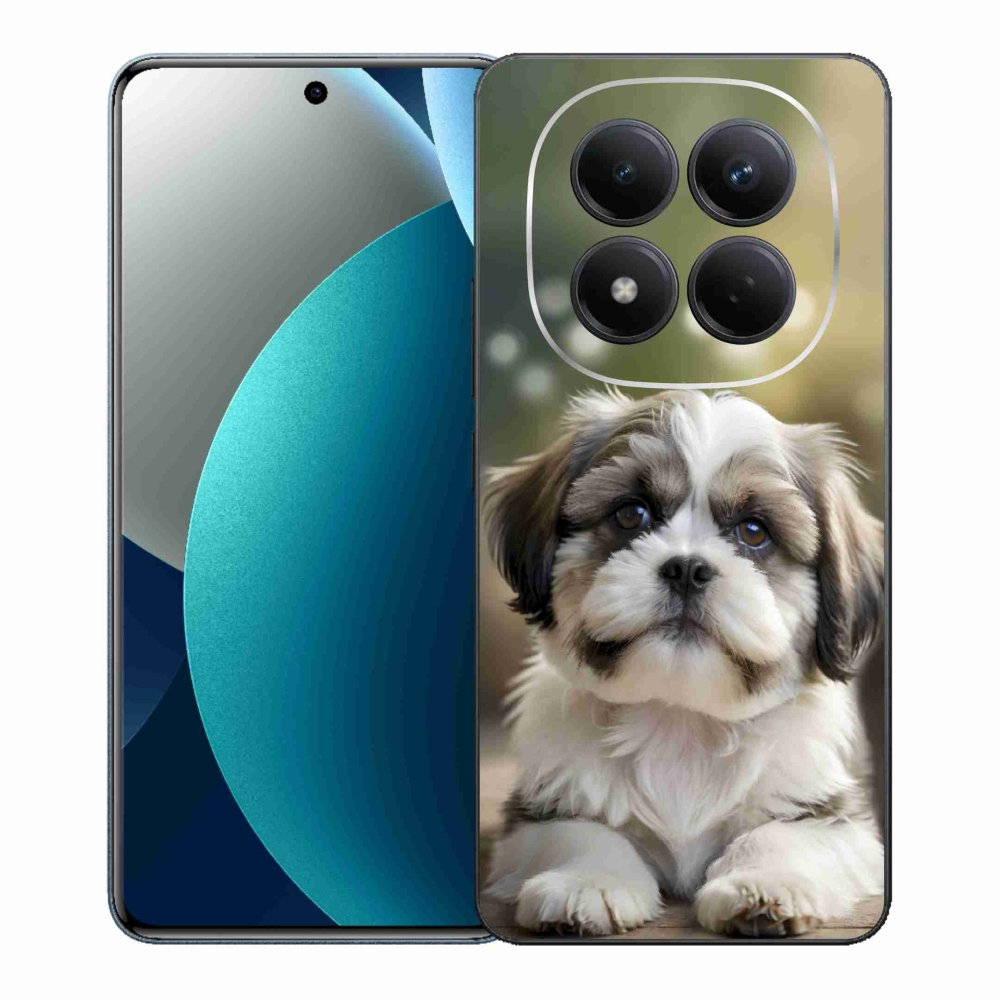 Gelový kryt mmCase na Xiaomi Redmi Note 15 Pro - roztomilý shih-tzu