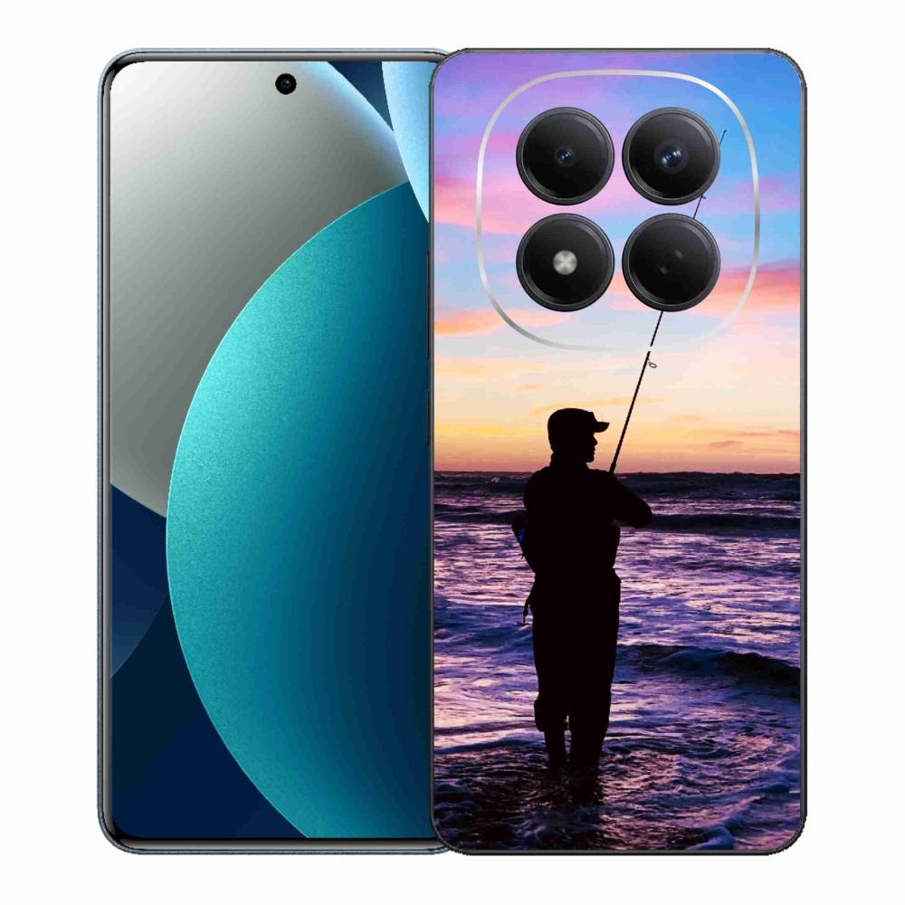 Gelový kryt mmCase na Xiaomi Redmi Note 15 Pro - rybaření 1