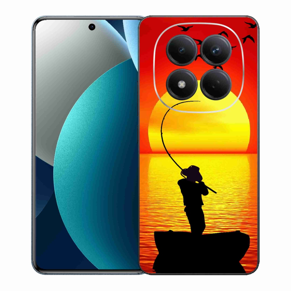 Gelový kryt mmCase na Xiaomi Redmi Note 15 Pro - rybaření